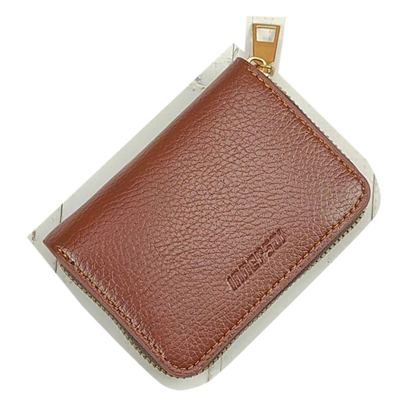 Trendy Organ Card Bag Multi-Card Position Card Page Women's Card Men's Card Holder Zipper Card Holder Credit Card Bag