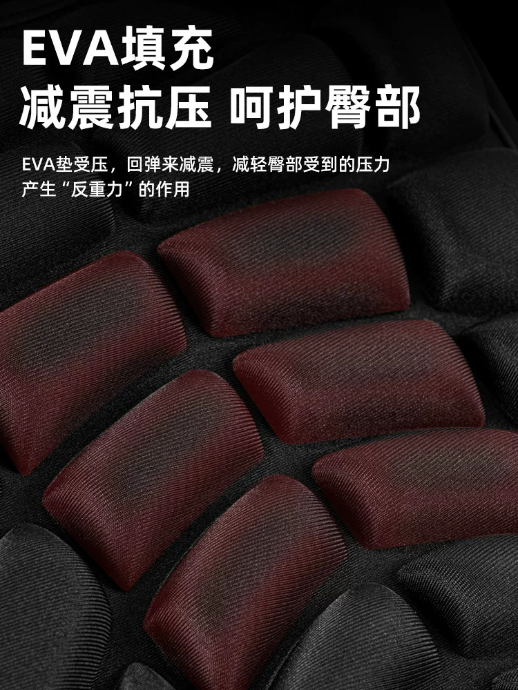 Motorcycle seat cover, waterproof and sun-proof, shock-absorbing seat cover for electric vehicles, thickened seat cushion for scooters and electric bikes, universal