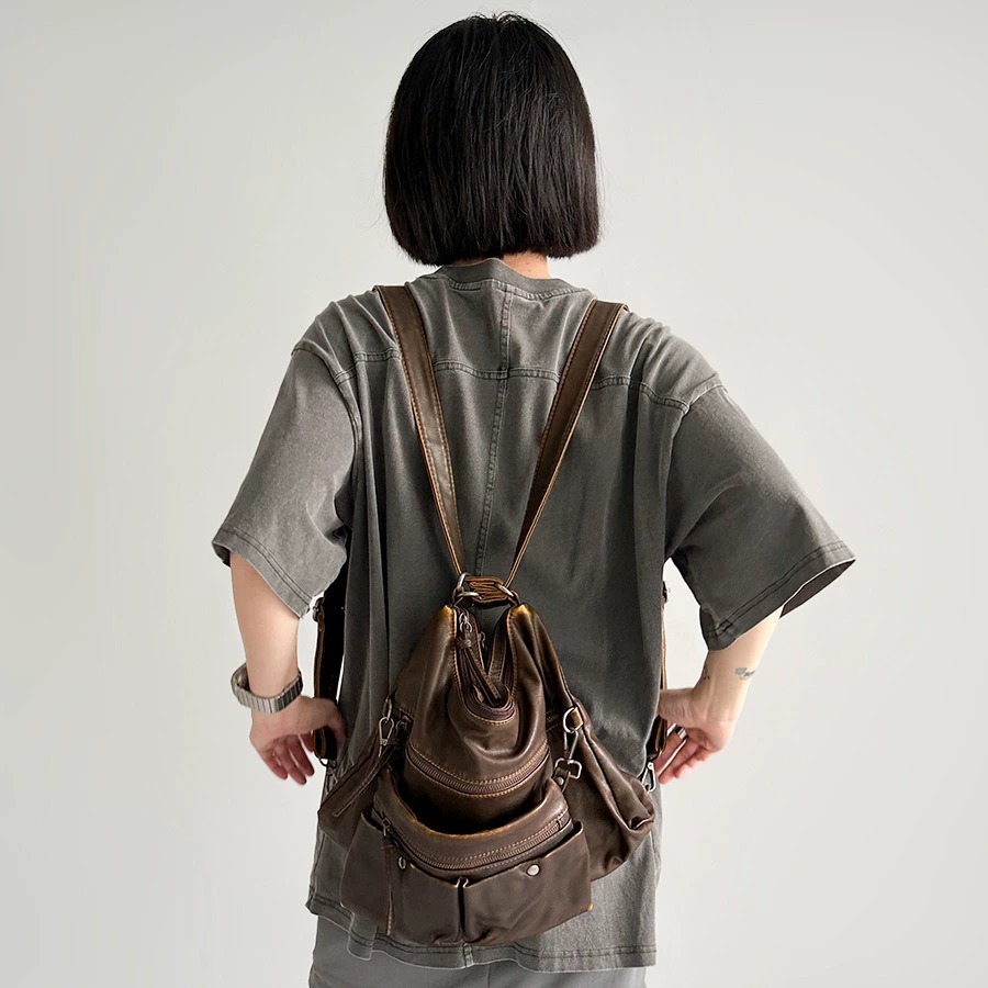 (Cross-border trading), retro capacious bag, Amazon, worn on the shoulder
