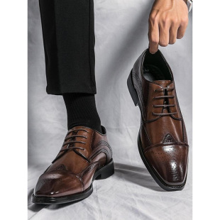 �羳���N���Q����l Formal Shoes ��ʿ�̄����bƤЬϵ�����^��