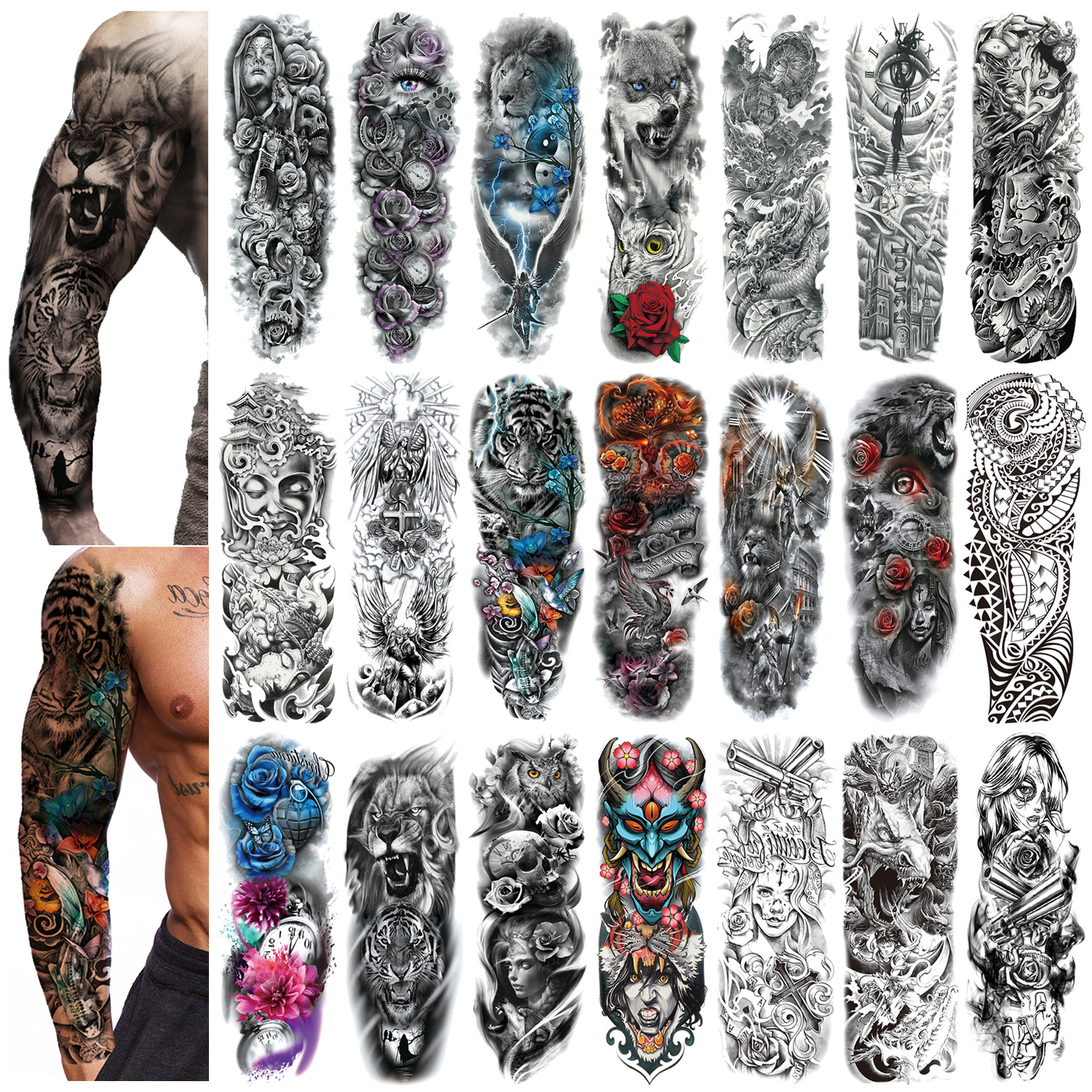 waterproof tattoo stickers for men and women