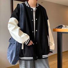 外套男秋季港风ins潮牌宽松休闲夹克春秋韩版潮流百搭运动棒球服