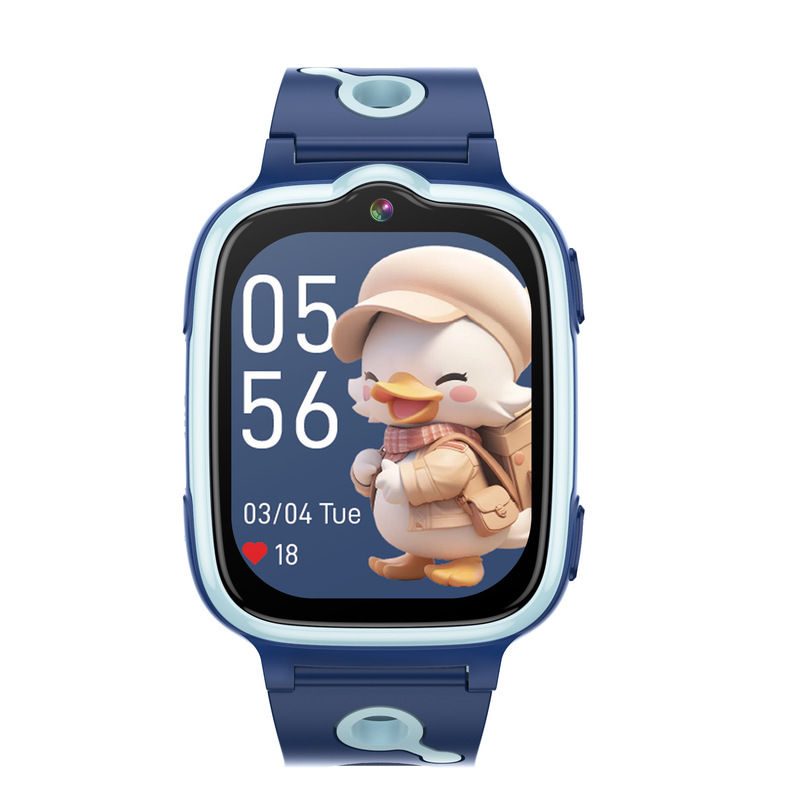 New 4g Kidsren's Phone Watch, Intelligent Positioning, Video Chat, Two-Way Call, Remote Control, Emergency Help