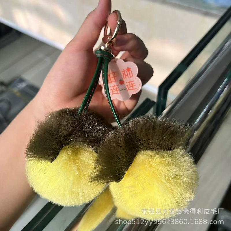 Плюшевая имитация рекс кролик меха хурма