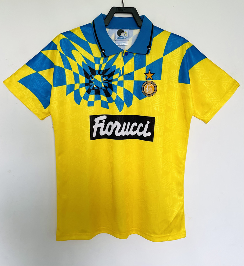 1992-94 Inter de Milán, segunda equipación de visitante.