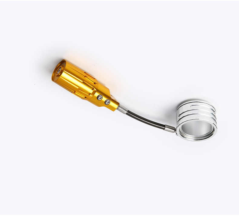 Preload Adjustable Ring Shock Absorber Universal Motorcycle Modified Aluminum Alloy Rear Shock Absorber Cylinder Adjustable Preload Accessories