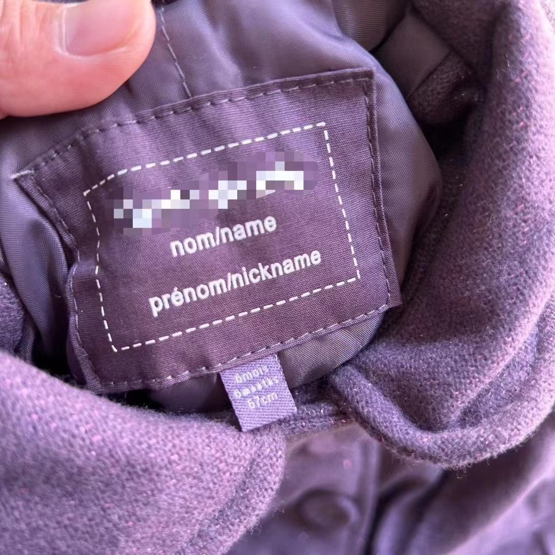 Abrigo infantil 25 nuevo abrigo de niña abrigo de marca europea y americana