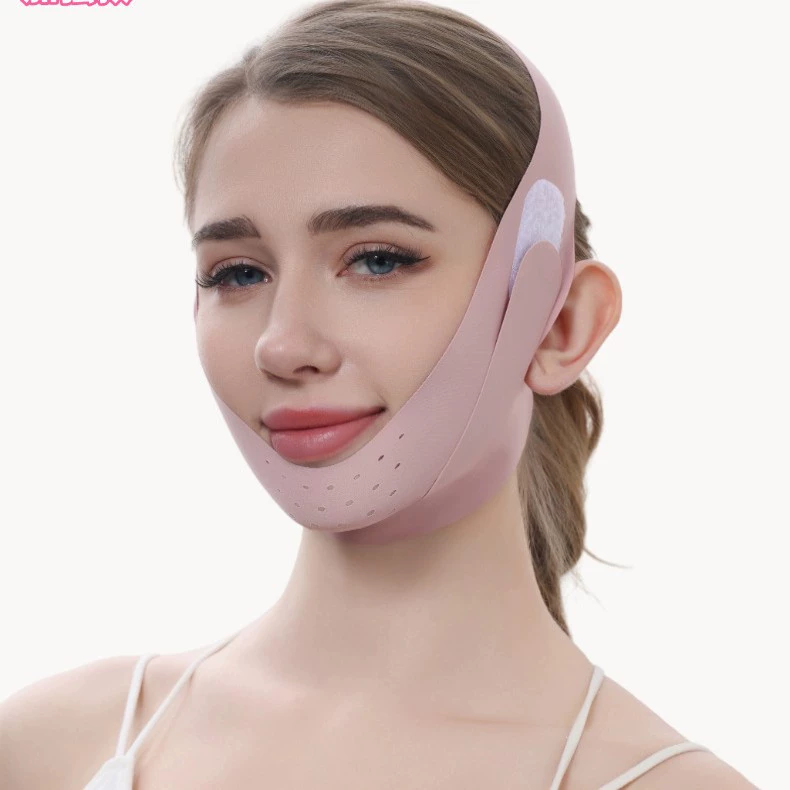 V-lift Night Mask (Dr.tira) Elastic Face Slimming Band, No-Trace, Breathable