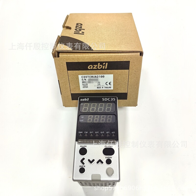 Yamatake Temperature Controller C35Tc0Ua2100 Azbil Digital Regulator Digital Display