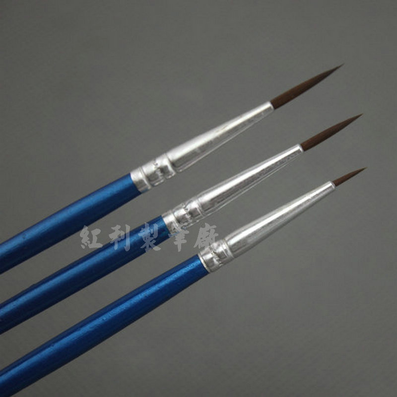 Factory wholesale DIY plaster brush Gouline pen small brush brush nail art brush eyebrow brush Digital Oil Brush