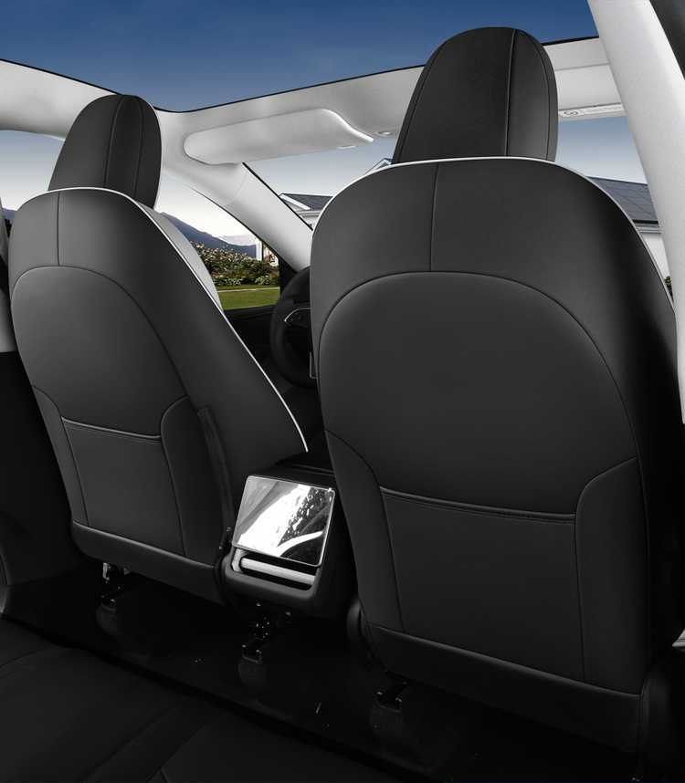 Specially Designed for Tesla's 25 New Model 3 Car Seat Cushions, Breathable Seat Covers and Seat Cushion Covers for All Seasons