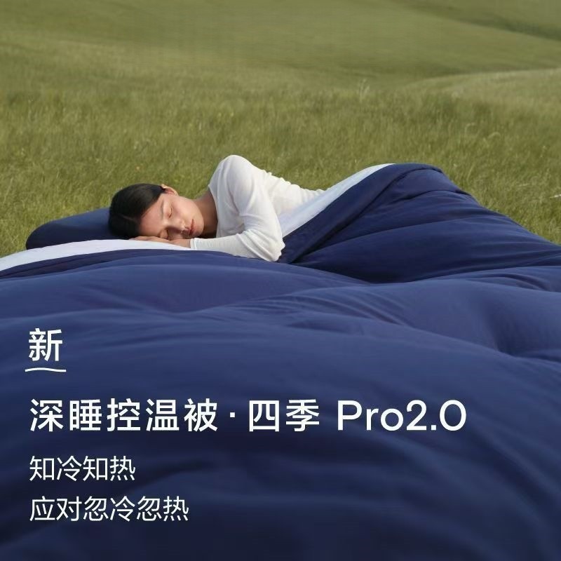 Hotel Planet Four Seasons Deep Sleep Quilt Pro2 Double-Layer Temperature Control Quilt for Spring, Autumn, and Winter, No Quilt Cover, Machine Washable, Split Quilt