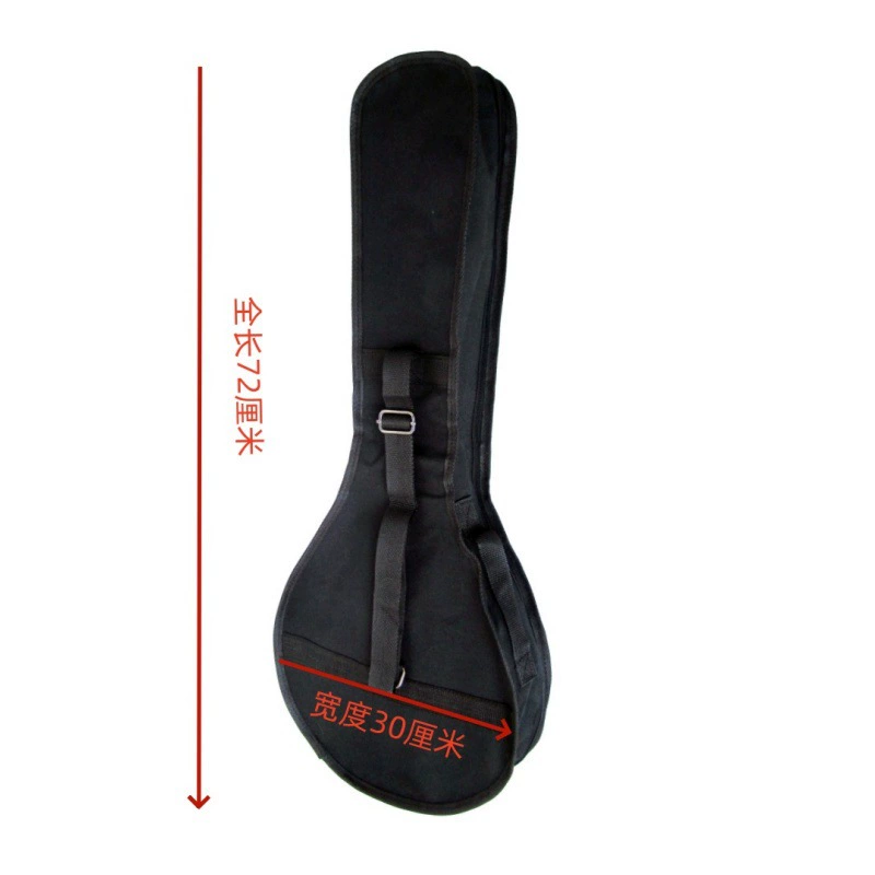 Waterproof Oxford mandolin one-shoulder backpack A-shaped mandolin Manderlin mandolin camel bell slow Lin bag