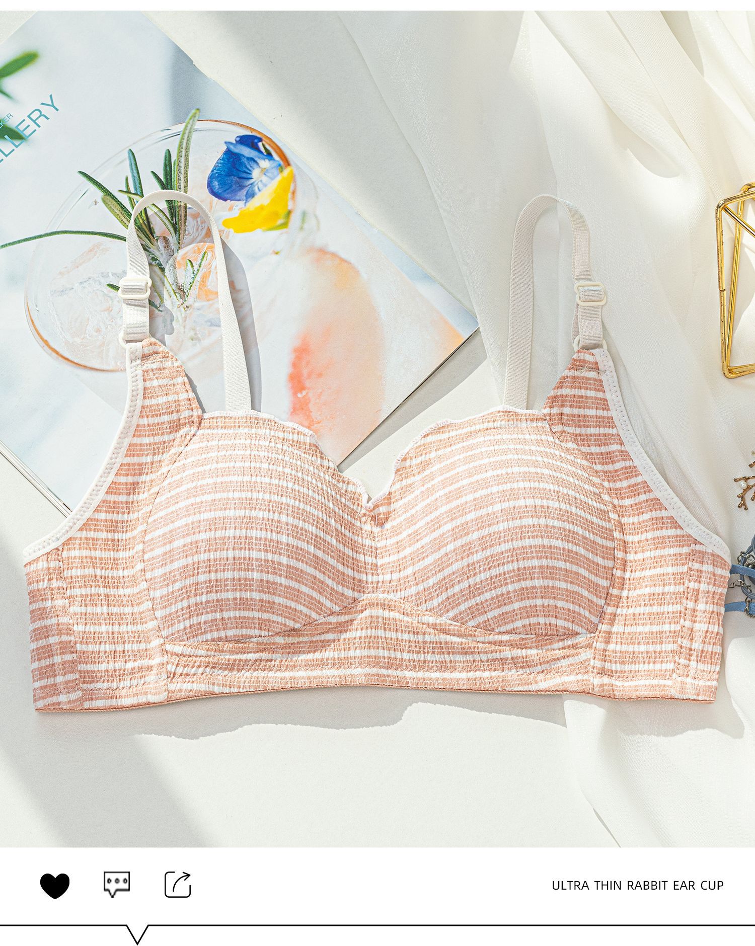 Venta directa de fábrica Comercio electrónico transfronterizo Sudeste de Asia Vietnam Tailandia Ropa interior de mujer reúne a niñas con senos pequeños sujetador anti-caída