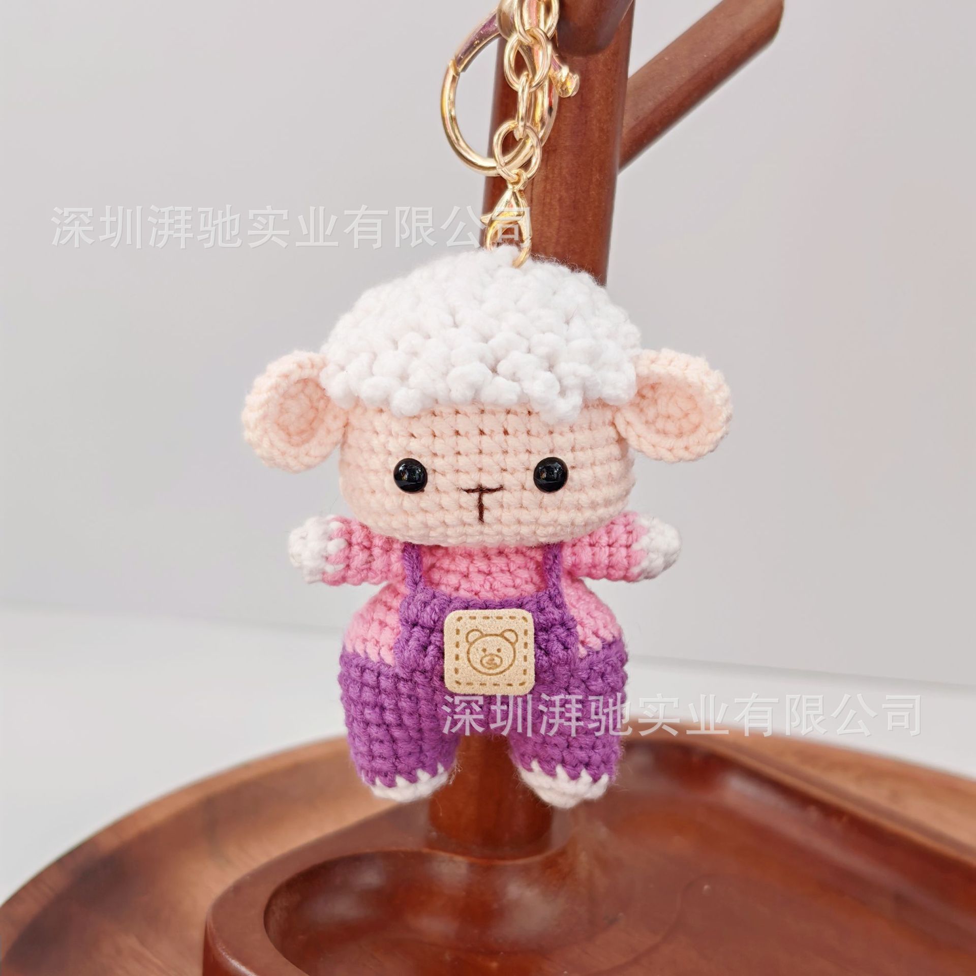 Colgantes de animales del zodiaco tejidos a mano, muñecos de lana hechos a crochet, accesorios decorativos para bolsos, regalos al por mayor y al detalle. image 23