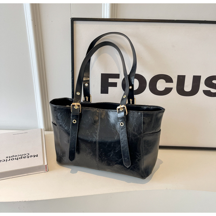 Damen Schultertasche Im Hong Kong Stil Mit Gesteppter Textur_voghion.com