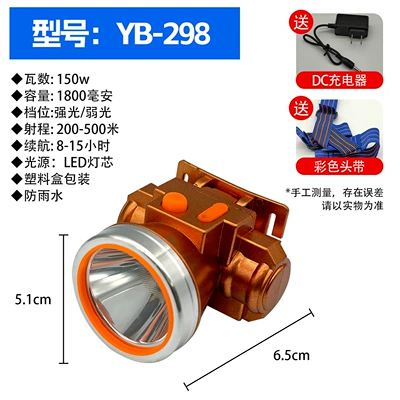 Portable, Super Bright Wholesale, UV fənərlər - yubao-298-headlight