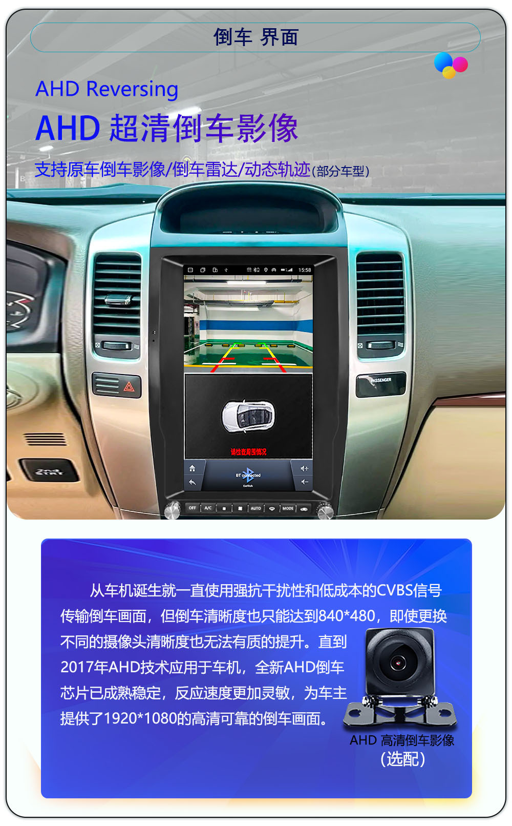Suitable for 02~09 Toyota Prado 13.6inch Central Control Android Large Vertical Screen Carplay Car Navigation All-In-One Device