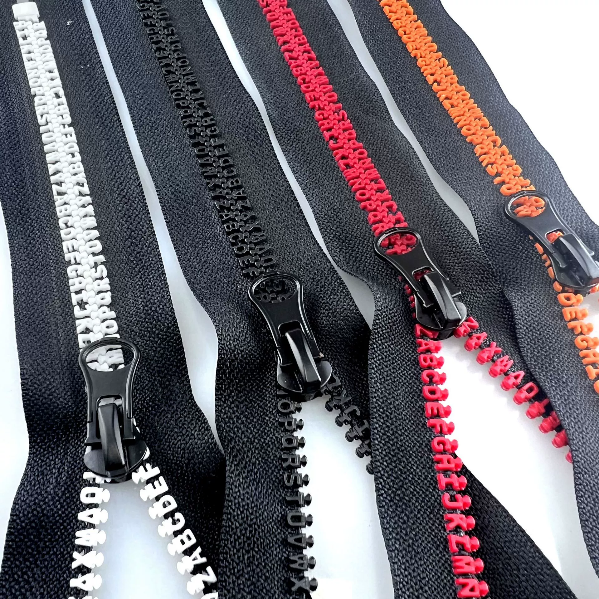 Glue with zipper, bag, down jacket, #5, #8