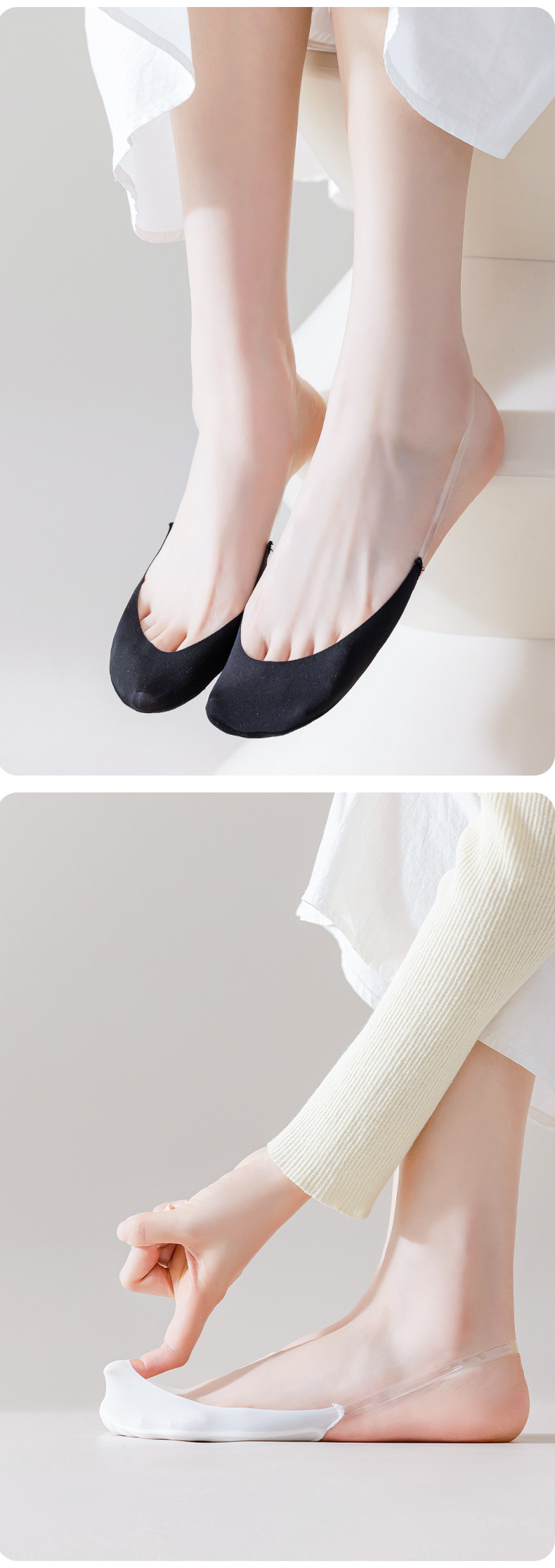 Women's Simple Style Solid Color Cotton Ankle Socks A Pair display picture 1