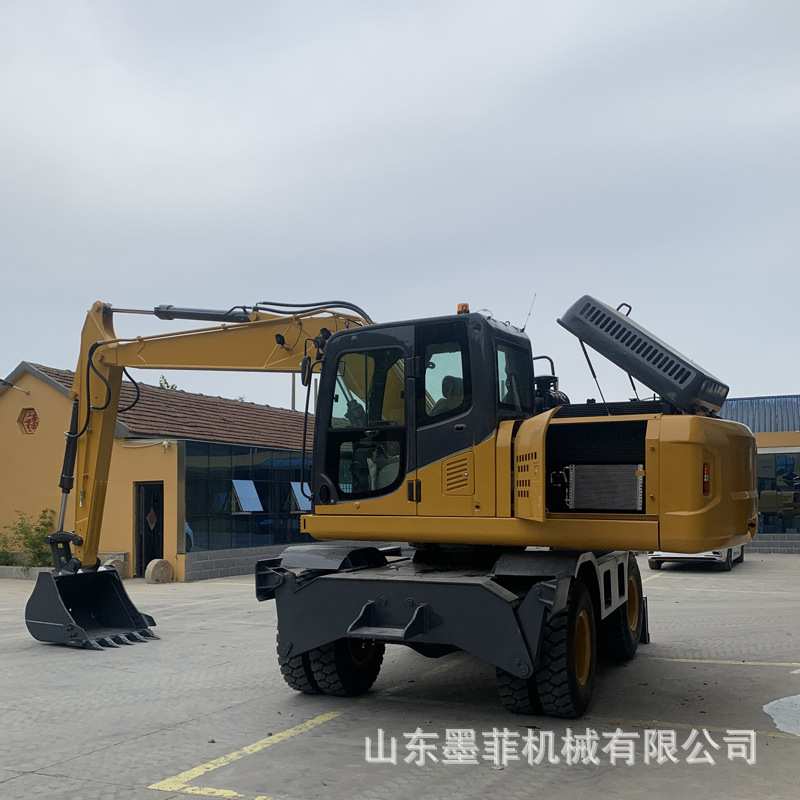 工程轮式挖掘机 农用挖土机大型抓木机 多功能液压勾机