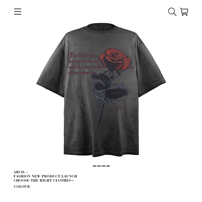クロスボーダーの大きいサイズのメンズ250g重ポンドの半袖tシャツの男性の潮はゆったりとしています。