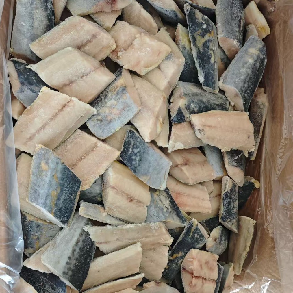 新鲜冷冻鲅鱼块鲅鱼段马鲛鱼块去刺养殖中段鲅鱼海鱼水产海鲜批发
