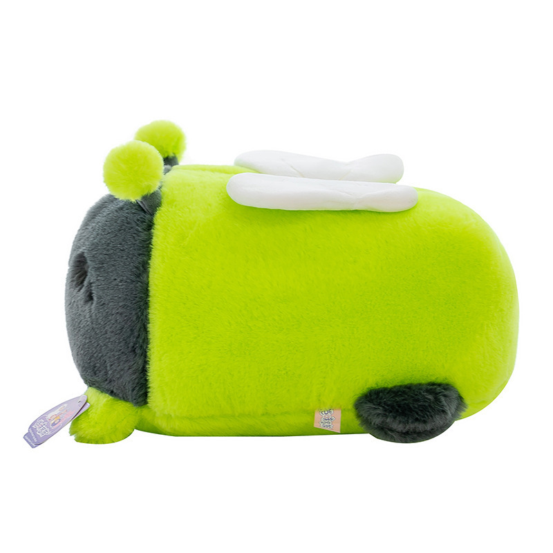 Almohada de peluche de luciérnaga con luces, cojín de muñeca luminosa, regalo para niños, muñeca que se ilumina al acariciarla.