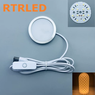USB 5V适配3D打印机拓T竹创意组件创客宝库玩具模型LED灯组件MH00