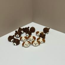 跨境亚马逊公告训练球编针织毛线钩织土豆积极有趣减压编织娃娃