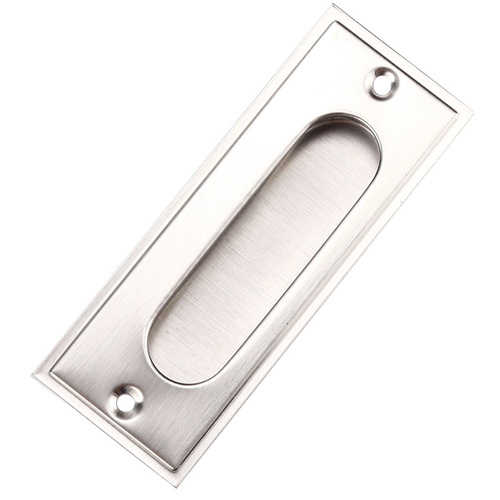 Stainless steel hidden invisible flip drawer cabinet door handle exposed handle cabinet small pull ring wardrobe hidden handle