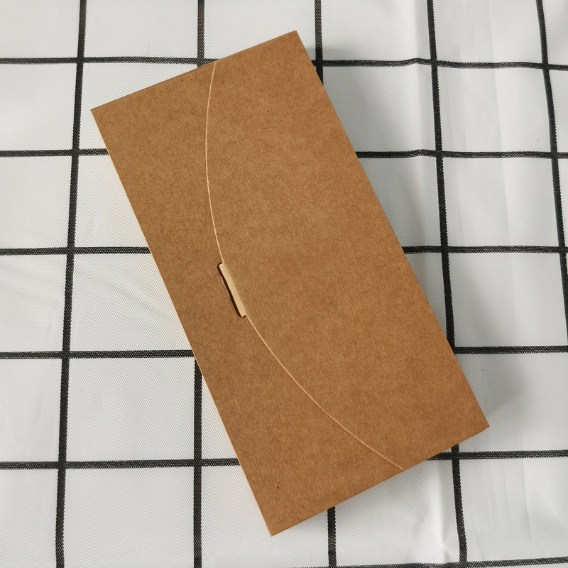 En stock al por mayor sobre neutral caja del teléfono móvil caja de embalaje bufanda de seda marcador integrado caja de regalo con LOGO