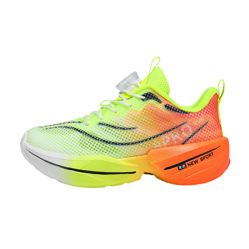 Zapatos para niños 2025 primavera y verano nuevos zapatos deportivos para correr para niños medianos y grandes zapatos para correr profesionales transpirables y livianos