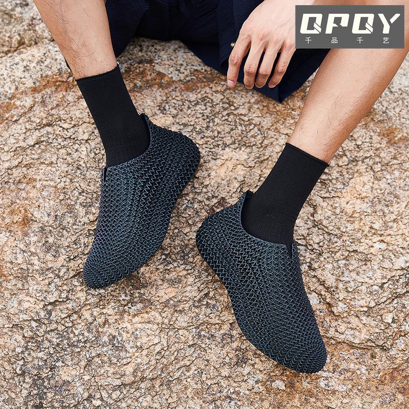 3D Printed Shoes, Breathable Durian Shoes, Unisex Solid Color Clogs, Trendy Breathable Integrated Sports and Leisure Shoes 3D Printed Shoes, Breathable Durian Shoes, Unisex Solid Color Clogs, Trendy Breathable Integrated Sports and Leisure Shoes