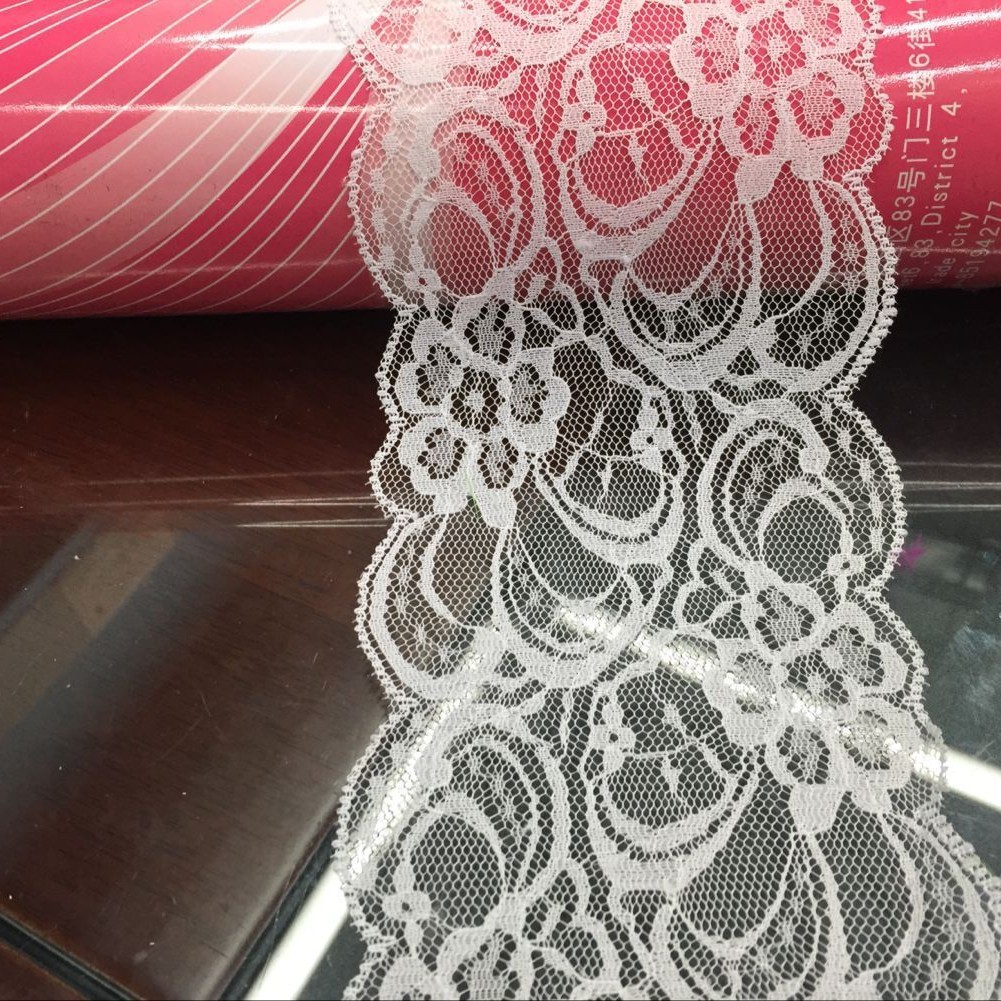 福建腾飞花边DIY厂家现货供应无弾蕾丝花边818# 宽度9