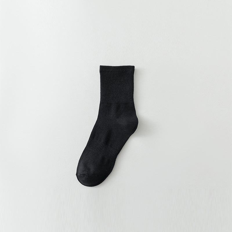 Black, mid-length