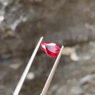 1.10ct�o����Ѫ�t�t��ʯ��ʯAIGS�C���W���ʌ��t���Ƕ��ָ����