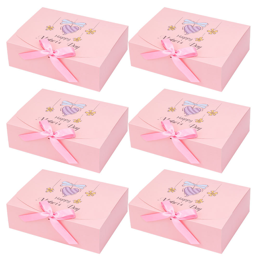 母亲节翻盖礼盒包装高级感印刷礼品盒伴手礼盒子空盒高级感礼物盒