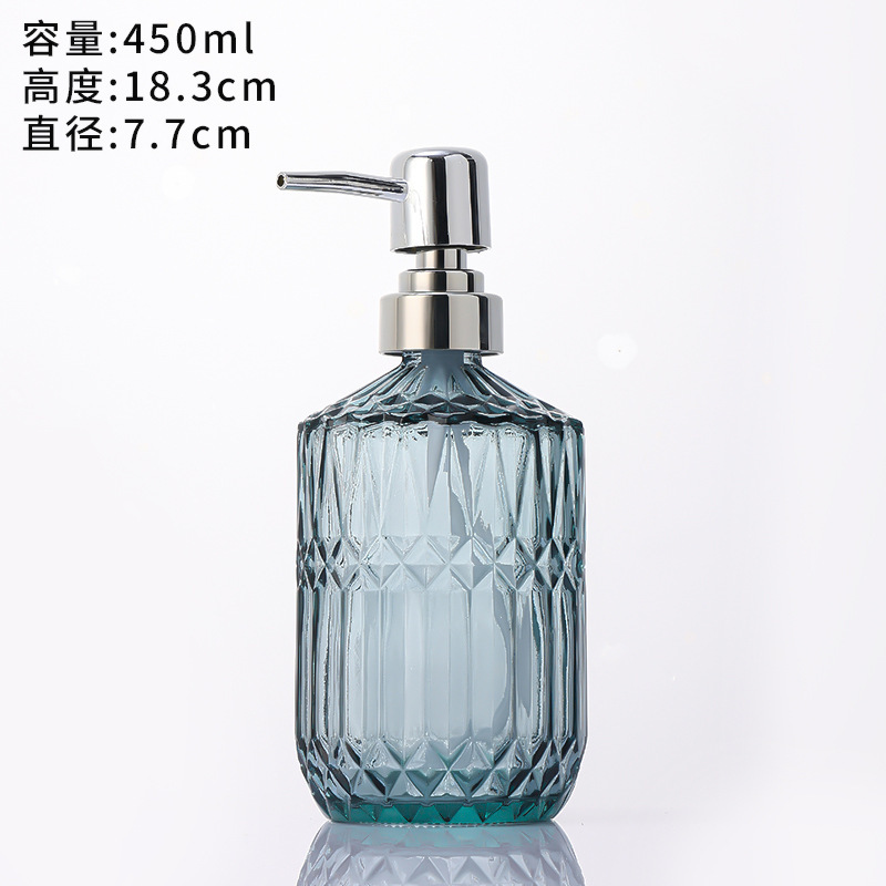 Botella de desinfectante de manos de estilo nórdico botella de ducha de agua de baño botella de agua de ducha de agua de agua de agua de agua