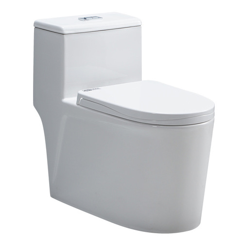Engineering siphon ordinary flush toilet rental room small apartment production factory toilet ceramic apartment cross-border toilet