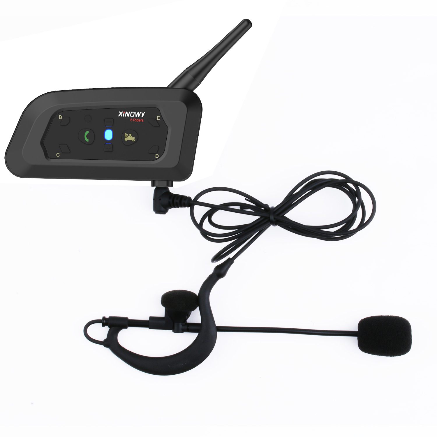 Xinowyv6Cpro Football Referee Intercom Headset Football Intercom Outdoor Intercom Badminton Sports Intercom