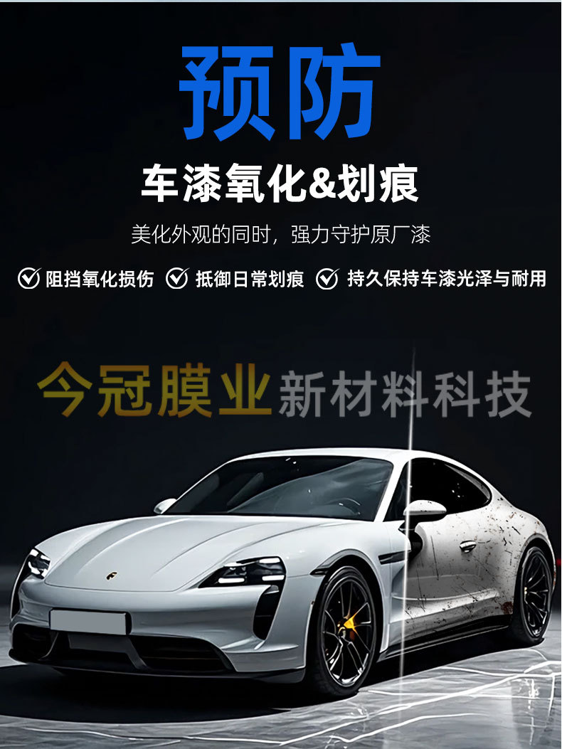 Tpu Car Color Change Film Rainbow Ppf Car Protective Film Colorful Car Wrap Factory Direct Sale High Anti-Stain Coating Self-Repair