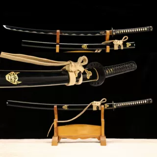 外贸杀死比尔龙泉毅丰5160钢镜面研磨武士长刀日本打刀锻打未开刃