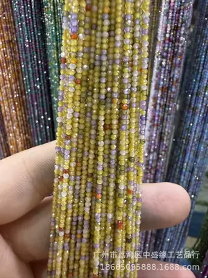 Zərgərlik ara hissələri — Jewelry Accessories, Source Faceted Zircon - new-gradient-color-13