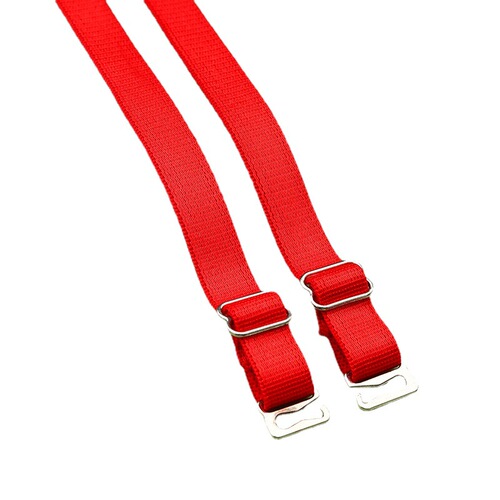 Glossy cloth shoulder straps stainless steel 89 buckle bra straps high elastic bra straps candy color one-line collar bra straps