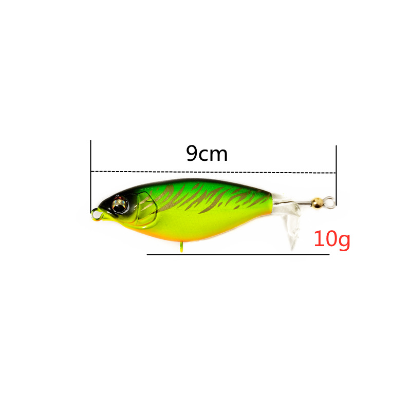 5 Pcs Whopper Plopper fishing lures bass trout Saltwater Sea Fishing Lure