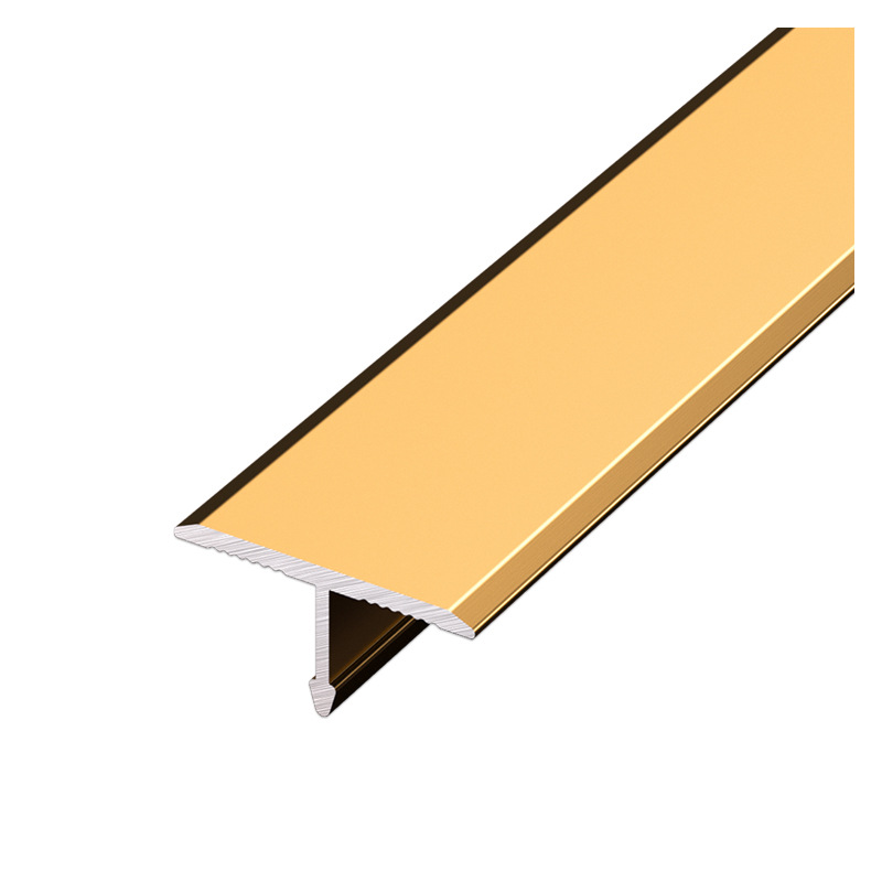 Perfil T de Cierre para Piso de Aleación de Aluminio en Forma de T Decorativo para Suelos image 5
