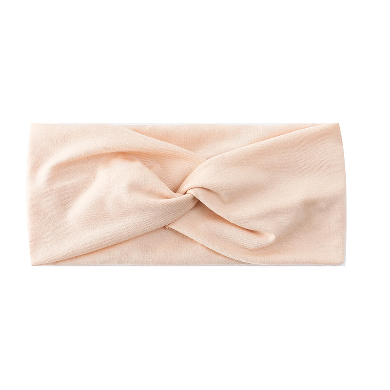 Europa y América de yoga bohemio deportes banda para el cabello elástico antideslizante banda para el cabello de ala ancha entrenamiento correr sudor-absorbente diadema de las mujeres