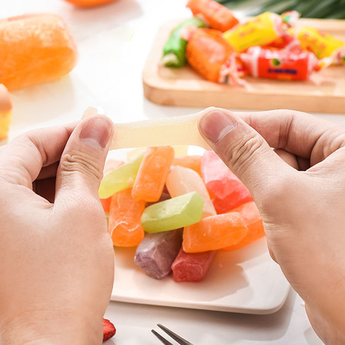 Shandong Specialty Sorghum Syrup Fruit Gummies, Famous Internet Pulling Candy, Leisure New Year Goods, Wedding Celebration Street Stall Candy