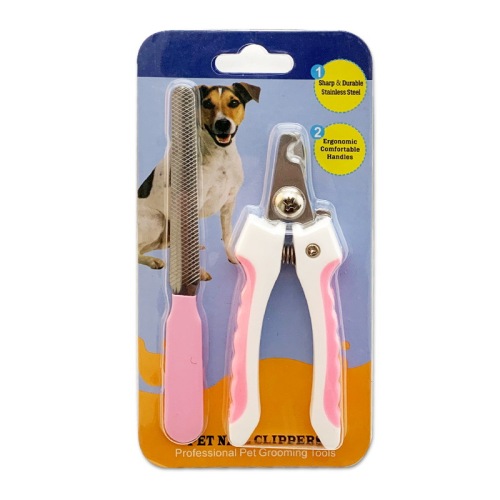 Pet Nail Clipper Cat Nail Clipper Anti-Splash Stainless Steel Animal Nail Grinder Dog Nail Clipper Supplies Wholesale